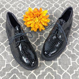 🆕 AEROSOLES Loafers Croc Shoes Sz 7.5